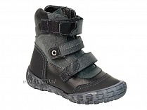 210-21,1,52Б Тотто (Totto), ботинки демисезонные утепленные, байка, черный, кожа, нубук. в Камчатке