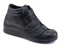 5008-02-1 Плюмекс (Plumex), ботинки для взрослых зимние, натуральная шерсть, кожа, черный, полнота 10 в Камчатке
