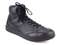 7511Б ШагоВита (Shagovita), ботинки детские  профилактические, кожа, байка, черный в Камчатке