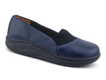 81-22-417/58С Рикосс (Ricoss) туфли для взрослых, кожа, синий, полнота 9 в Камчатке
