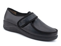 81-22-415/57 Рикосс (Ricoss) туфли для взрослых, кожа, черный, полнота 9 в Камчатке