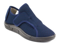 010ПБ-Ж-Т4 С  (77202-33386) Алми (Almi), туфли для взрослых, текстиль, синий в Камчатке
