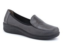 84-51И-22-402/30 Рикосс (Ricoss) туфли для взрослых, кожа, серый, полнота 9 в Камчатке