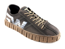 Туфли для взрослых Еврослед (Evrosled) 1-25-2, натуральный нубук, темно-серый в Камчатке