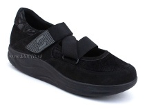200122 Сурсил-Орто (Sursil-Ortho), туфли для взрослых, нубук, кожа, черный, полнота 7 в Камчатке
